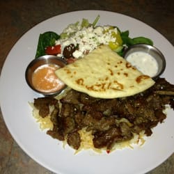 Gyro platter. Delicious