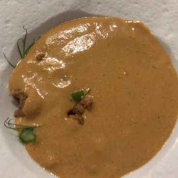 Lumière - Shrimp cream soup - French Near Me - Cancún, ROO Lumière - Shrimp cream soup - French Near Me - Cancún, ROO