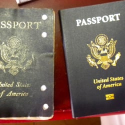 Mania's Passport & Visa Services - My old and new passport which they got for me in 24 hours.