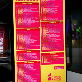 Uptown Wings Bar & Grill - Lots of wing Flavors - Sports Bars Near Me - Oshawa, Ontario Uptown Wings Bar & Grill - Lots of wing Flavors - Sports Bars Near Me - Oshawa, Ontario