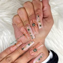 Green Polish - Nails by Michael ( iG : hi.itsmichael )
