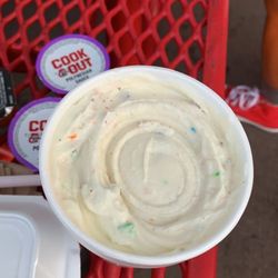Cook Out - M&m fancy milkshake