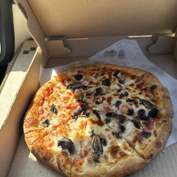 Hashtag Gyro & Subs - Small mushroom pizza - Burgers Near Me - Fredericksburg, Virginia