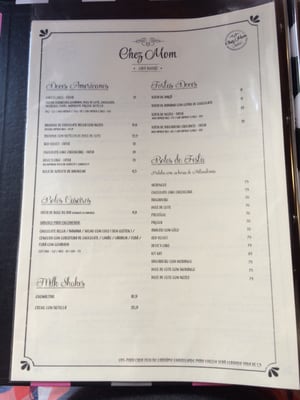 Menu photo 4 Chez Mom São Paulo, SP