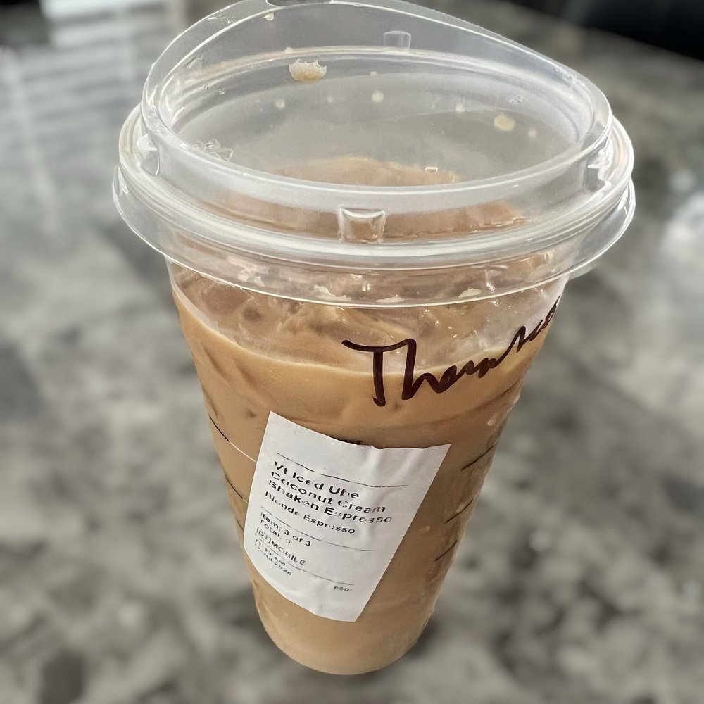Starbucks - Iced Ube Coconut Cream Shaken Espresso - Coffee & Tea Near Me - Morgan Hill, California Starbucks - Iced Ube Coconut Cream Shaken Espresso - Coffee & Tea Near Me - Morgan Hill, California