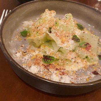 Fruition Restaurant - Kohlrabi caesar: fresh, bright, textural and delicious - New American Near Me - Denver, Colorado