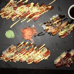 Zushi Robata Grill & Sushi - Fifty Fifty Roll Tempura Tuna Rolls
