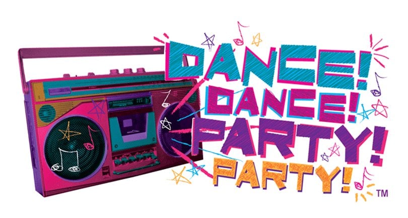 Dance Dance Party Party Logo