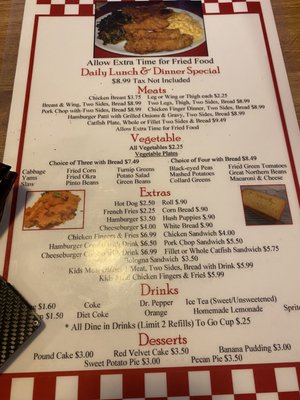 Menu photo 4 G's Country Kitchen Huntsville, AL Menu photo 4 G's Country Kitchen Huntsville, AL