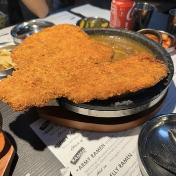 Dawa Kitchen - Their popular pork katsu curry - Korean Near Me - Garden Grove, California