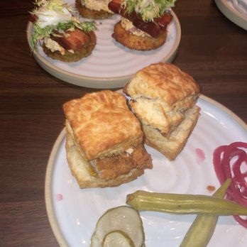 Yardbird - Fried Green Tomato BLT, Chicken Biscuit Snack Pack - New American Near Me - Washington, DC, District of Columbia Yardbird - Fried Green Tomato BLT, Chicken Biscuit Snack Pack - New American Near Me - Washington, DC, District of Columbia