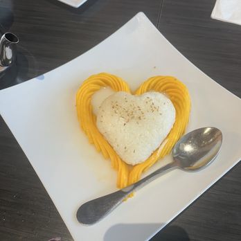 Thai Thyme - 45. Mango with Sweet Sticky Rice - Thai Near Me - Monrovia, California Thai Thyme - 45. Mango with Sweet Sticky Rice - Thai Near Me - Monrovia, California