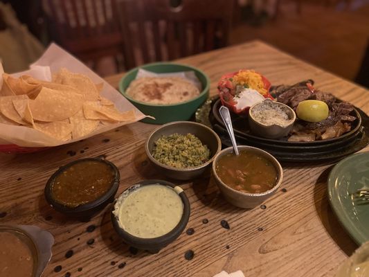 Photo of El Tiempo Cantina - Richmond - Houston, TX, US. Beef 1/4 lb. Fajitas