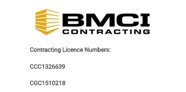 Slide of BMCI Contracting