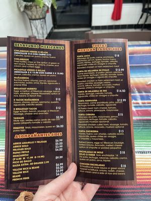 Menu photo 7 3 Hermanos Mexican Restaurant Rockaway, NJ