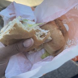 A bread clip in my turkey bacon ranch sandwich. A bread clip in my turkey bacon ranch sandwich.