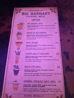 Menu photo 3 The Barbary Oakland, CA Menu photo 3 The Barbary Oakland, CA