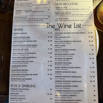 Burnt by J.H. - Drink Menu - American Near Me - Van Alstyne, Texas