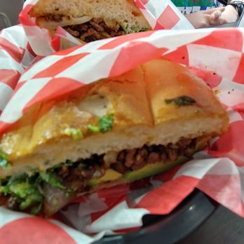 La Torta Loca - Beef with fresh avocado torta - Mexican Near Me - Florence, Kentucky