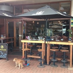 Little Lucifer - Bella having a drink at the bar.