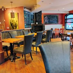 Inside the restaurant