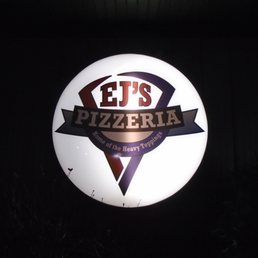Sign on the outside of the building.