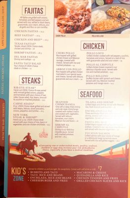 Menu photo 3 El Ranchero Ranson, WV