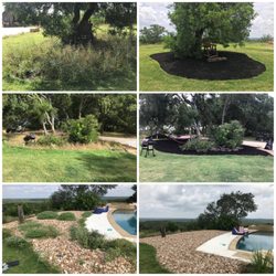 Patriot Fencing, Lawn & Landscape - Before/After Landscaping maintenance.