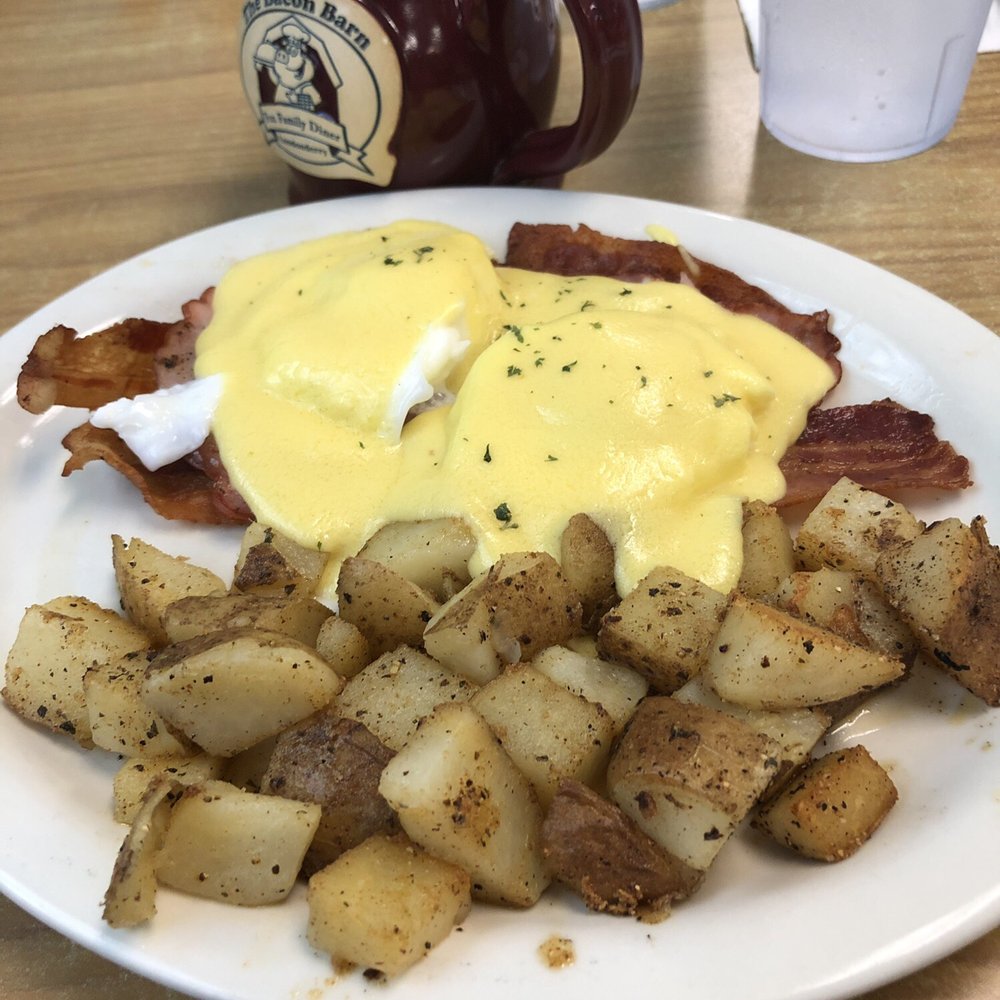 The Bacon Barn - Bacon and ham Benedict - American Near Me - Londonderry, New Hampshire The Bacon Barn - Bacon and ham Benedict - American Near Me - Londonderry, New Hampshire