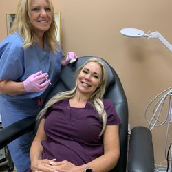 Clinical MD Medical Spa - Lips and beauty-tox today!  Love these girls!