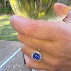 Finished ring - cheers!