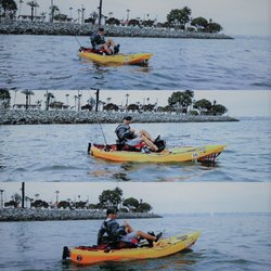 Oceanside Paddle Shack - Neil- Enjoying his Mako 10' Footer at Fiesta Island in San Diego, CA.