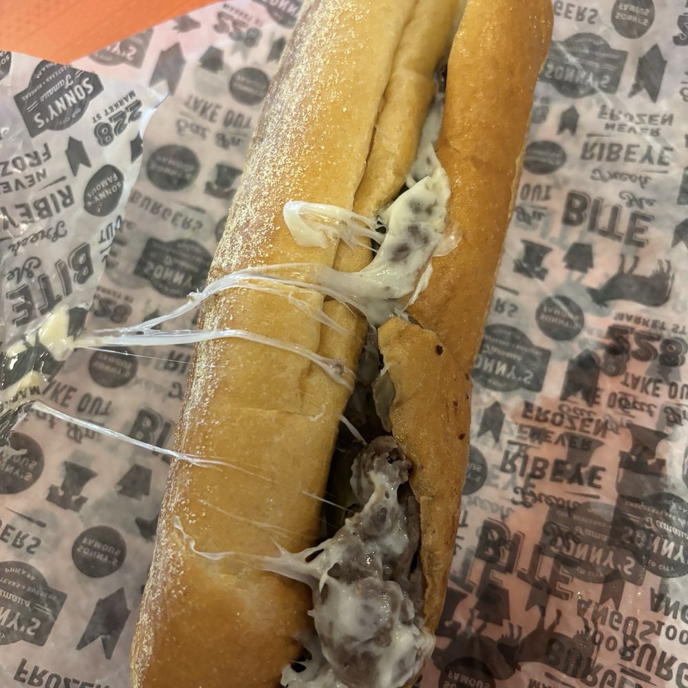 Sonny's Famous Steaks - Loaded cheesesteak - Cheesesteaks Near Me - Philadelphia, Pennsylvania