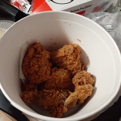 Extra crispy chicken.