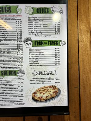 Menu photo 3 Pompeii's Baldwin, MI
