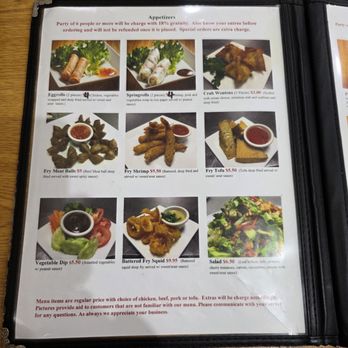 King Market - Menu 1 - Thai Near Me - Antioch, Tennessee