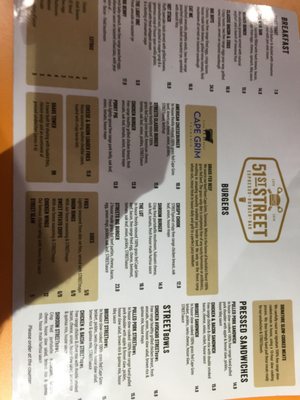 Menu photo 4 51st Street Burger Bar Brisbane, QLD