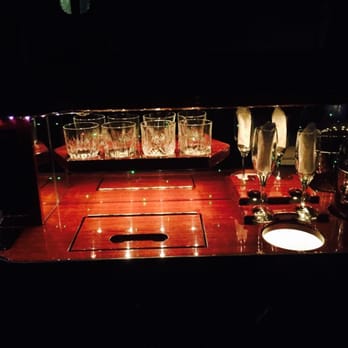 Los Angeles Limo Services - A portion of the bar area. - Limos Near Me