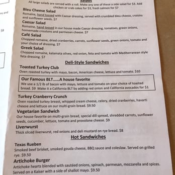 The Chalkboard Kitchen - Menu - Breakfast & Brunch Near Me - South Haven, Michigan
