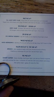 Menu photo 3 Simonette Culver City, CA
