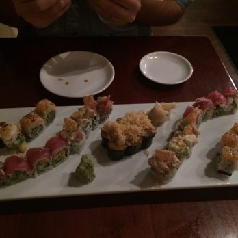 Misaki - Sure Shot, Fish On, Sunset, Dynamite in the middle. - Sushi Bars Near Me - South Bethany, Delaware