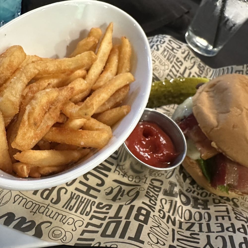 Derby - Houston - Grilled Chicken Sandwich (no mushrooms) French Fries - Southern Near Me - Houston, Texas Derby - Houston - Grilled Chicken Sandwich (no mushrooms) French Fries - Southern Near Me - Houston, Texas