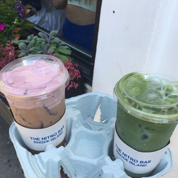 The Nitro Bar - whipped black raspberry chip latte and caramelized banana matcha - Coffee & Tea Near Me - Newport, Rhode Island The Nitro Bar - whipped black raspberry chip latte and caramelized banana matcha - Coffee & Tea Near Me - Newport, Rhode Island