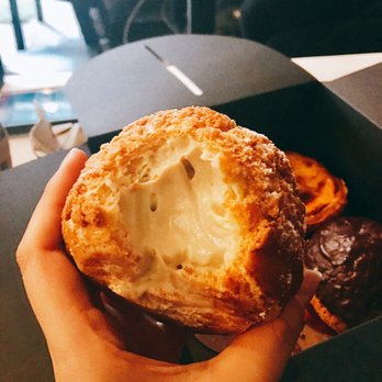 Bibble & Sip - Earl grey cream puff has this really subtle scent of tea - Coffee & Tea Near Me - New York, New York
