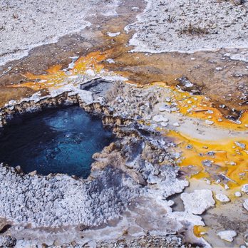 Upper Geyser Basin - Bubbling spring - Landmarks & Historical Buildings Near Me - Yellowstone National Park, Wyoming Upper Geyser Basin - Bubbling spring - Landmarks & Historical Buildings Near Me - Yellowstone National Park, Wyoming