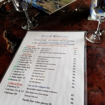Pacific Star Winery - Wineries Near Me - Fort Bragg, California Pacific Star Winery - Wineries Near Me - Fort Bragg, California