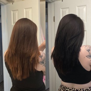 Freda's Hair Salon - The left is done by Freda.... Right is what I had fixed by someone else. - Hair Salons Near Me - El Cajon, California Freda's Hair Salon - The left is done by Freda.... Right is what I had fixed by someone else. - Hair Salons Near Me - El Cajon, California
