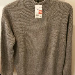 Grey sweater ($15 sale price, originally $29.99) Grey sweater ($15 sale price, originally $29.99)