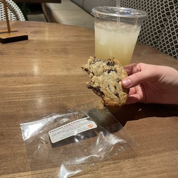 Flower Child - Chocolate Chip Cashew Cookie - Salad Near Me - Gilbert, Arizona Flower Child - Chocolate Chip Cashew Cookie - Salad Near Me - Gilbert, Arizona