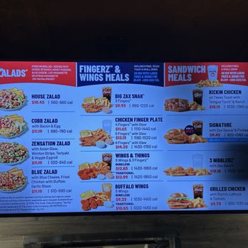 Zaxbys - Salad Near Me - Lutz, Florida